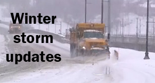 Winter storm updates graphic